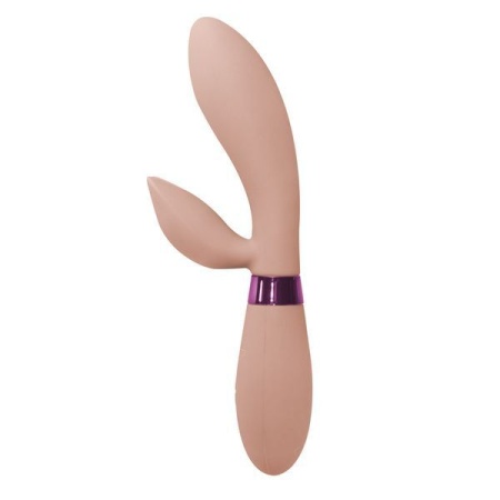 Вибратор с клиторальным стимулятором Leyla